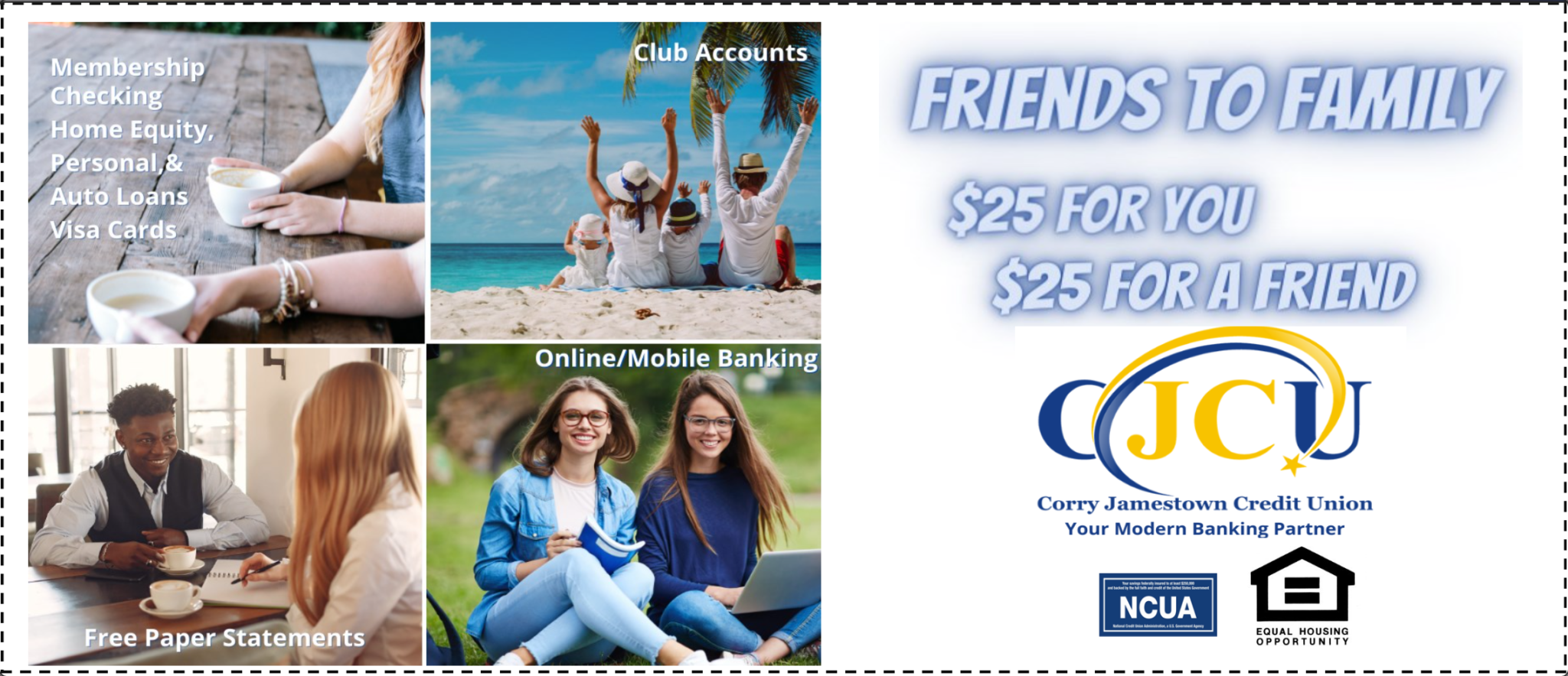 Friends to Family Refer A Friend Flyer